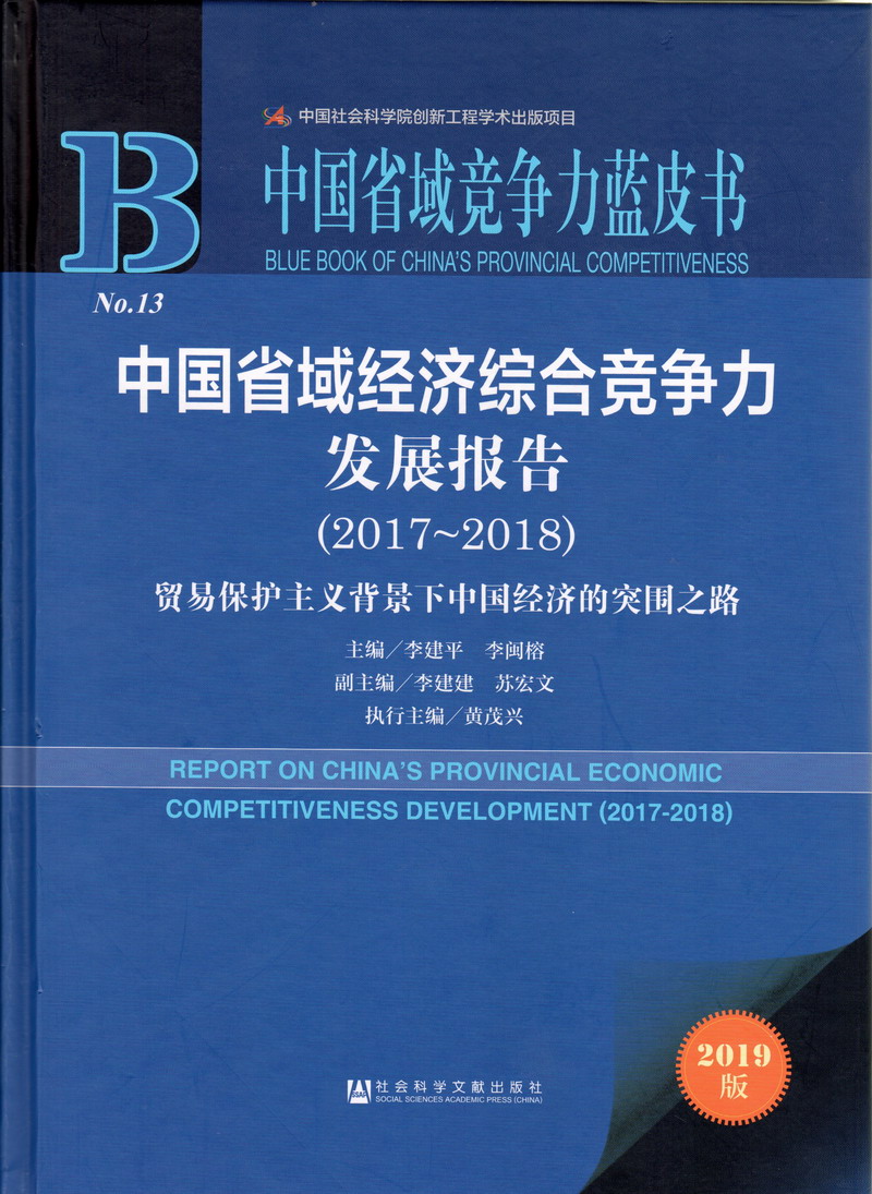 插洞洞网站中国省域经济综合竞争力发展报告（2017-2018）